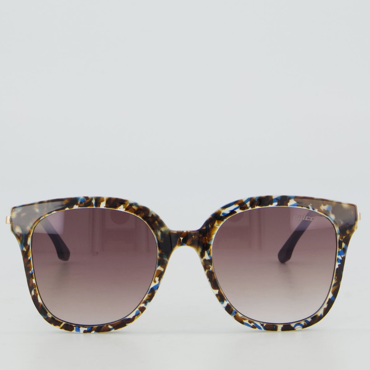 Óculos de Sol Colcci Sara Demi Marrom Dourado 2