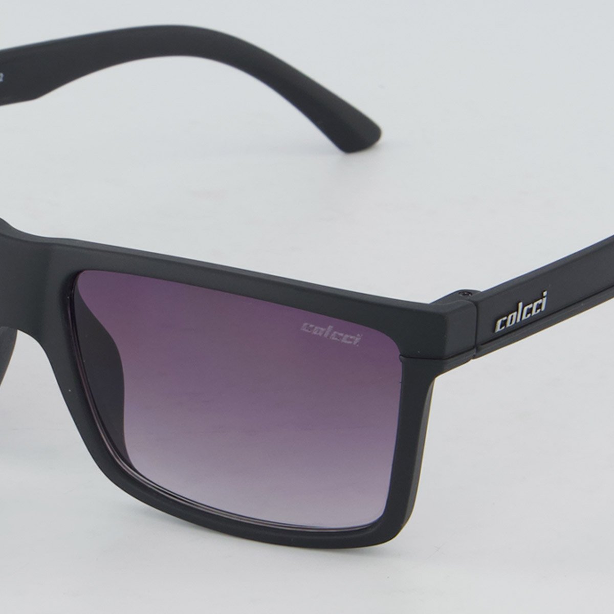 Óculos de Sol Colcci Adam Preto Fosco e Cinza Preto 3