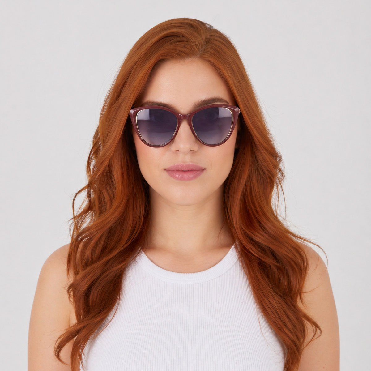 Óculos de Sol Colcci Valentina Bordô e Dourado Bordô 5