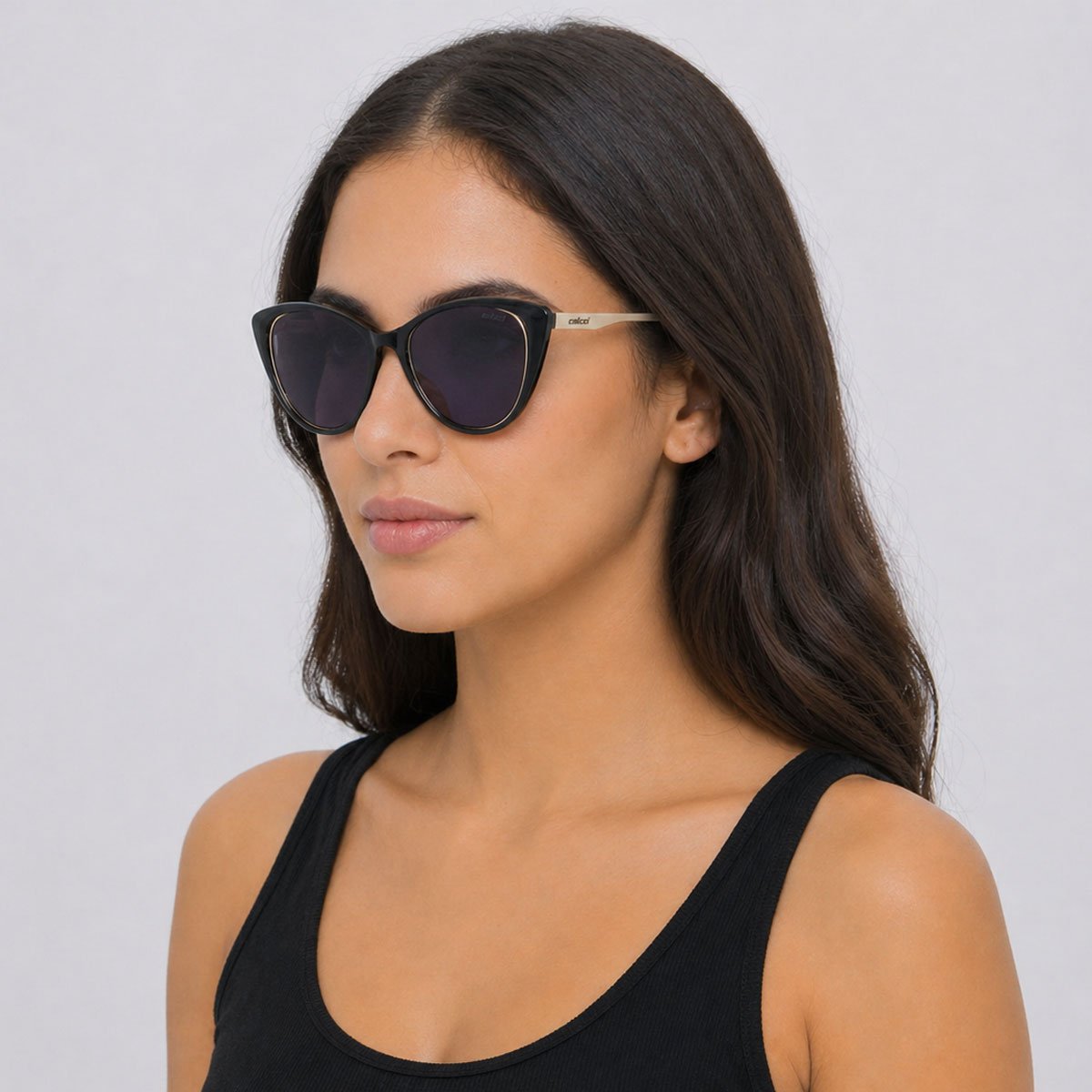 Óculos de Sol Colcci Valentina Preto Preto 4
