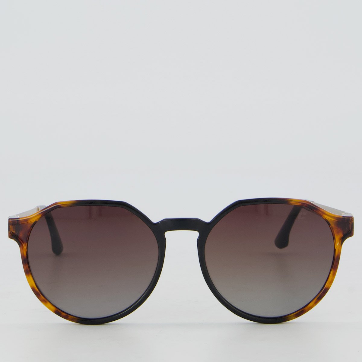 Óculos de Sol Colcci Noa Preto e Dourado Marrom 2