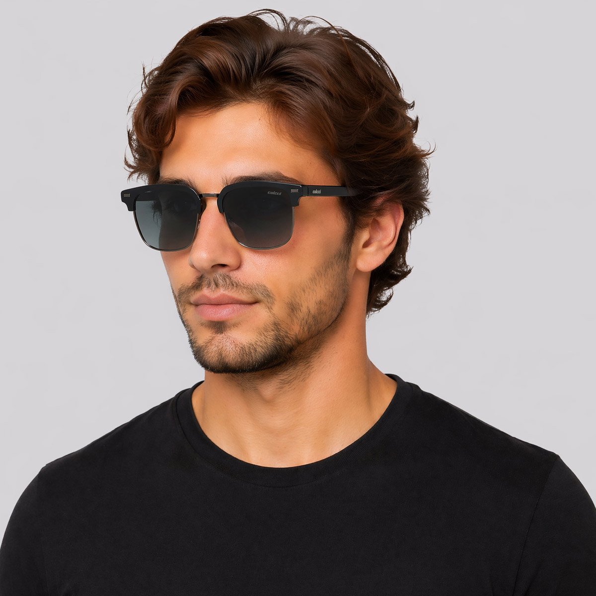 Óculos de Sol Colcci Atatako Verde e Preto Preto 4