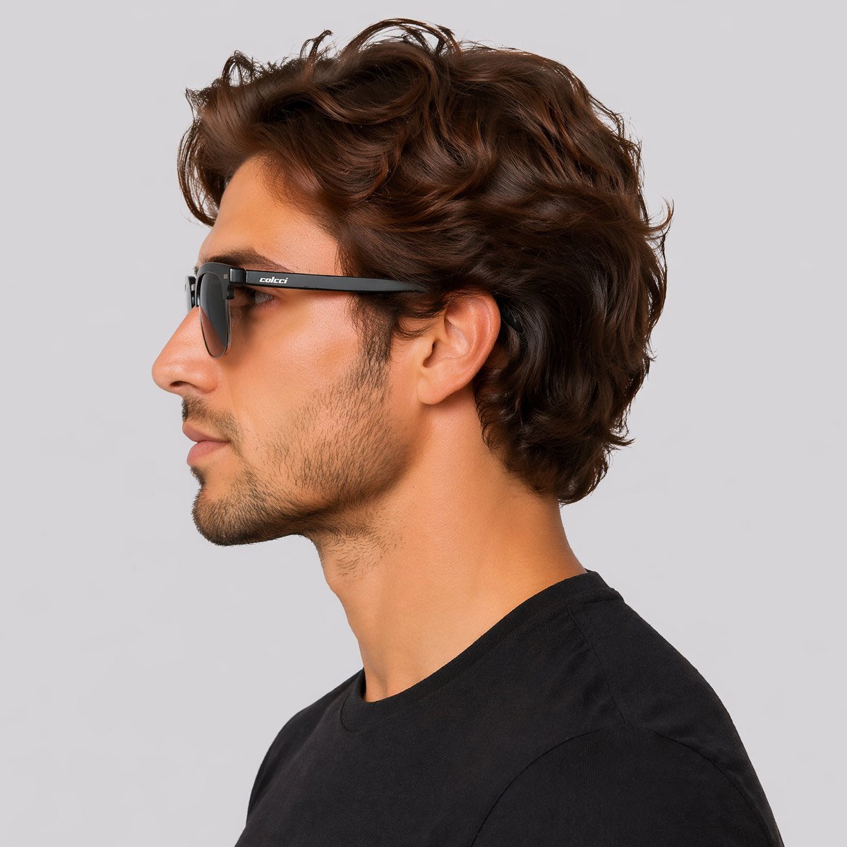 Óculos de Sol Colcci Atatako Verde e Preto Preto 6