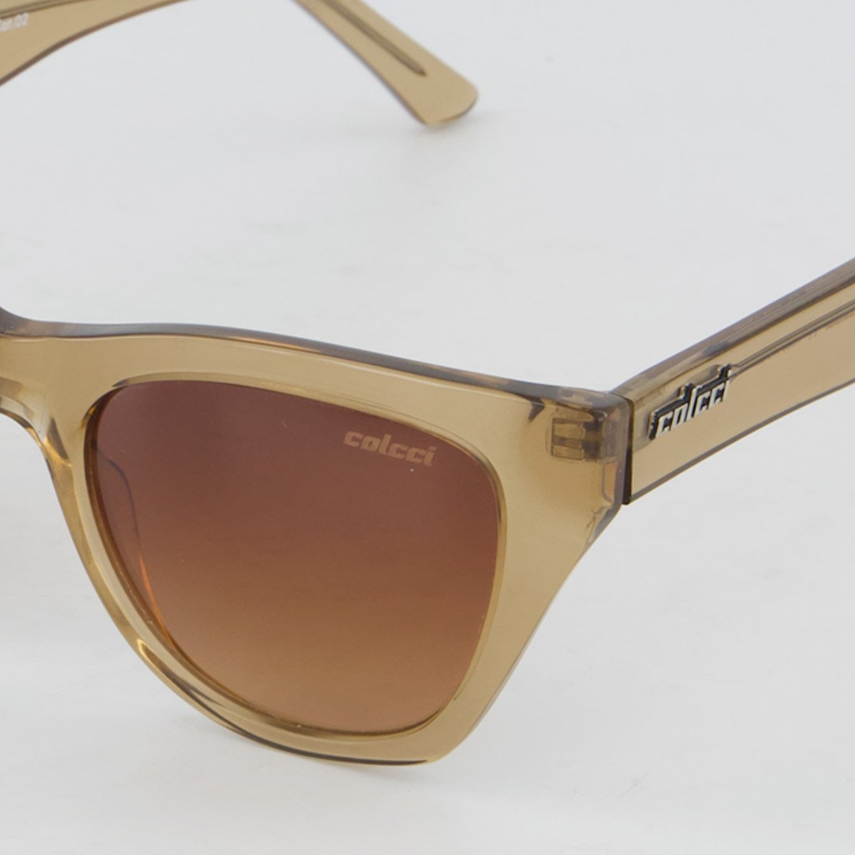 Óculos de Sol Colcci Cassia Marrom Translucido Bege 3