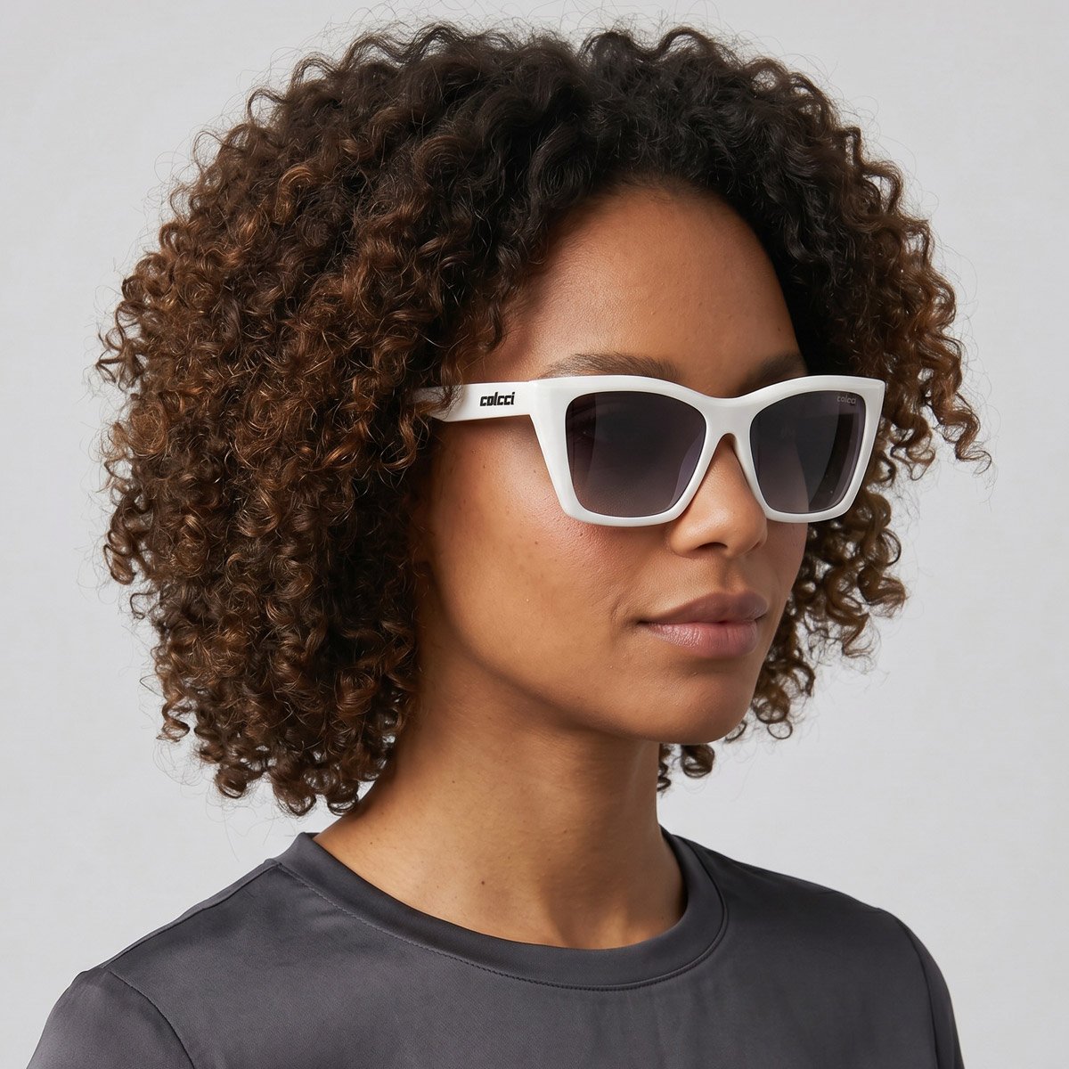 Óculos de Sol Colcci Nanda Branco Branco 5