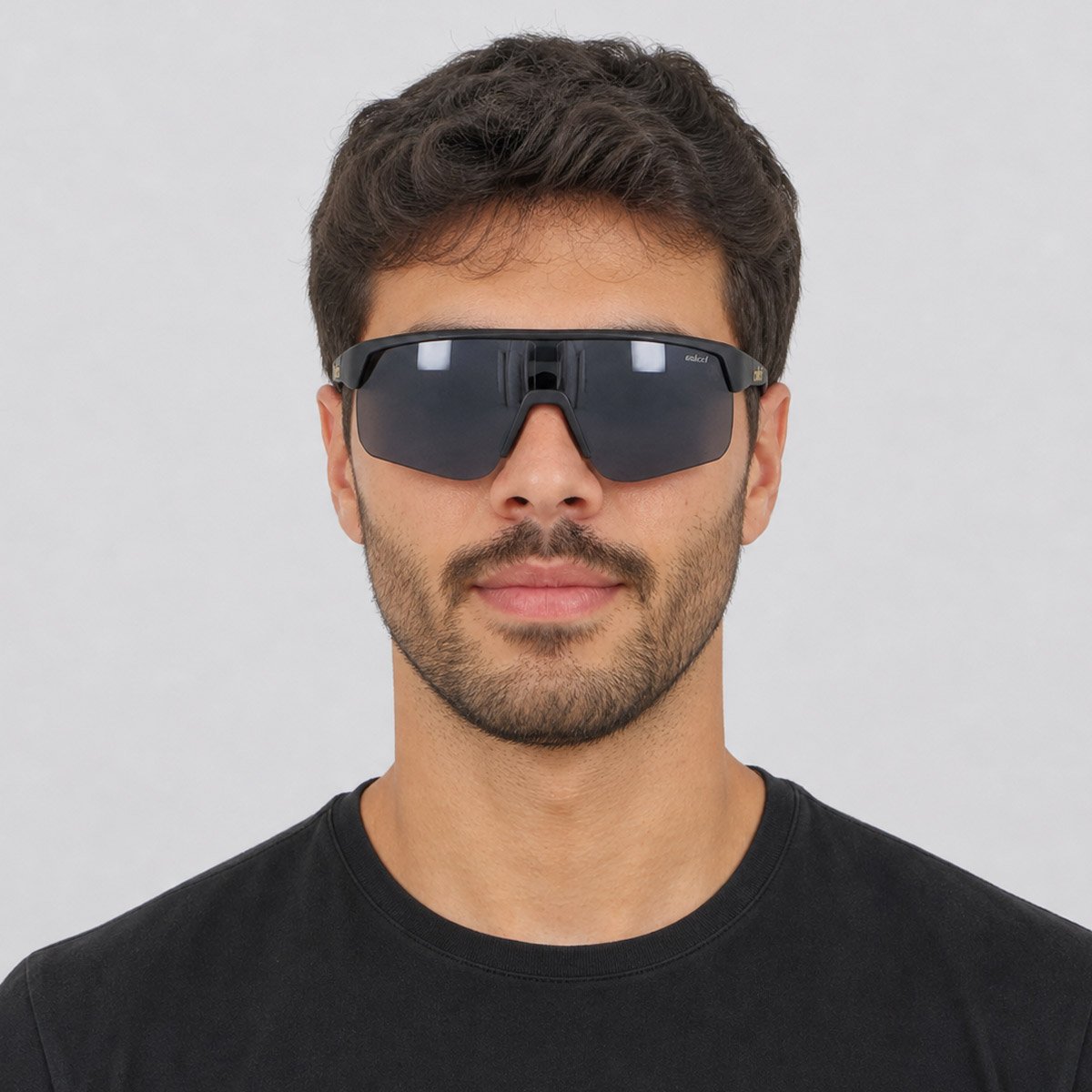Óculos de Sol Colcci Victory Preto Fosco e Dourado Preto 5