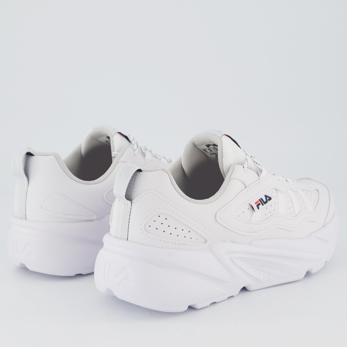 Tenis Fila Street Fit 3 Feminino Branco Branco 3
