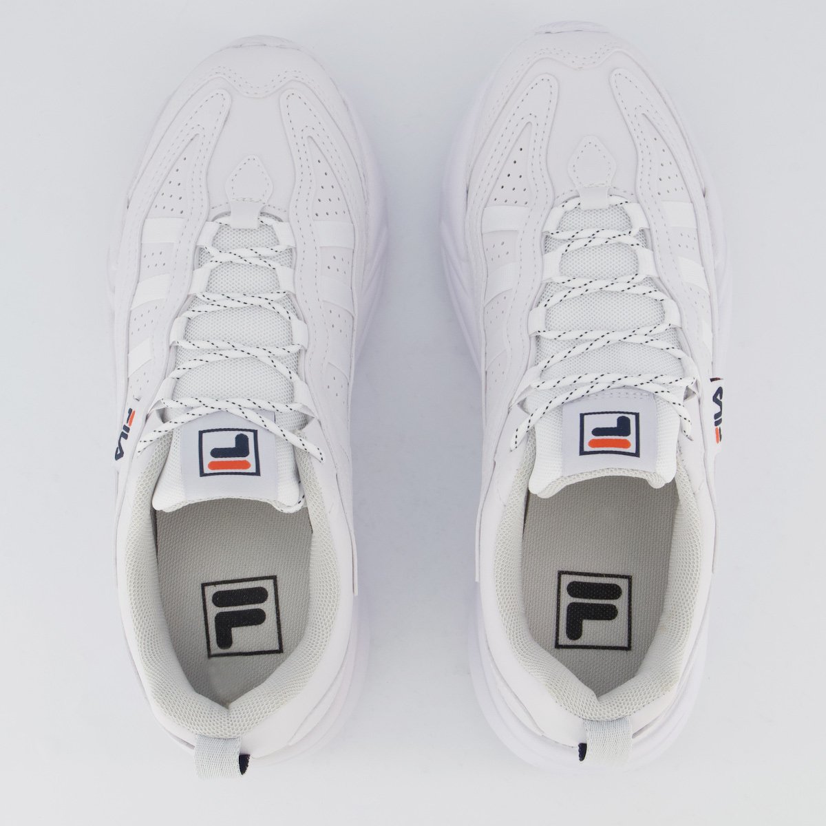 Tenis Fila Street Fit 3 Feminino Branco Branco 4