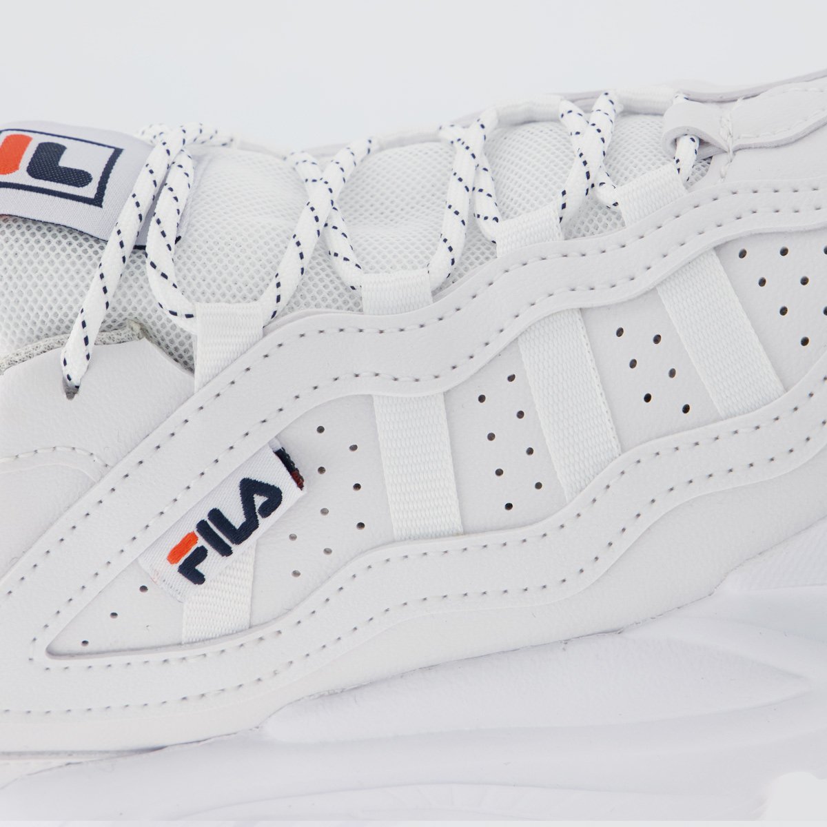 Tenis Fila Street Fit 3 Feminino Branco Branco 7