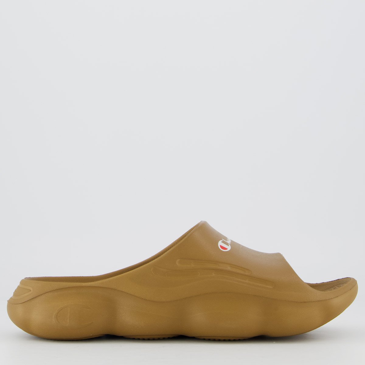 Chinelo Champion Nuvem Spheric Script Marrom Marrom 2