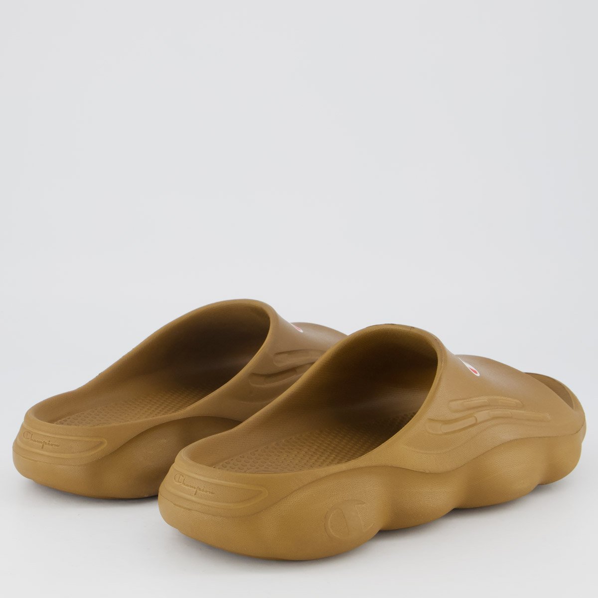 Chinelo Champion Nuvem Spheric Script Marrom Marrom 4