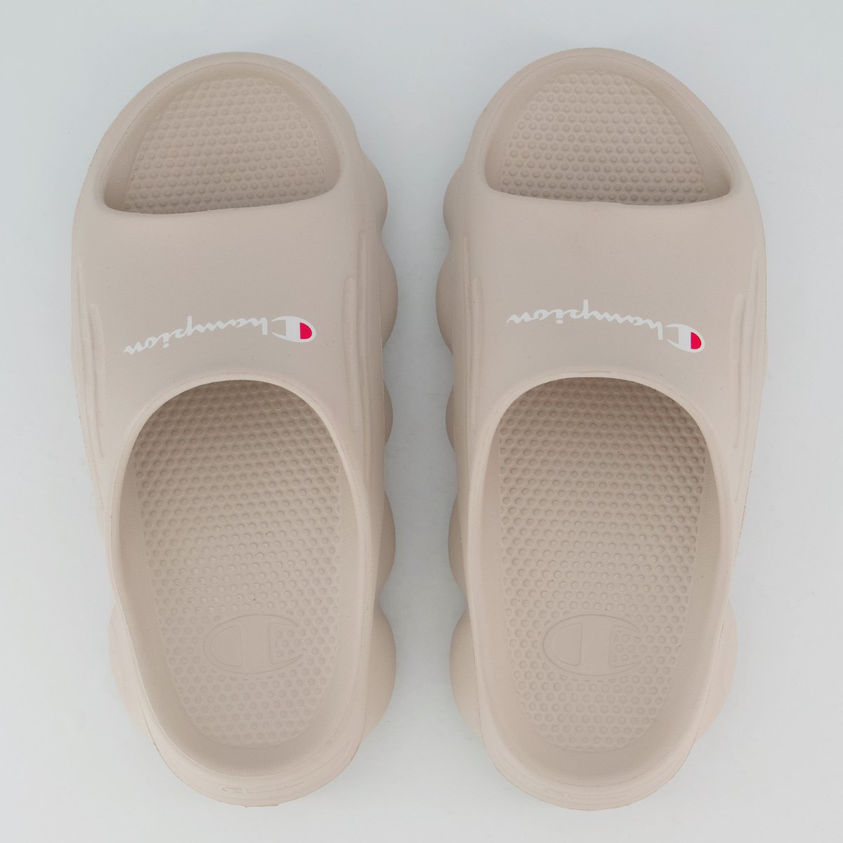 Chinelo Champion Nuvem Spheric Script Cinza