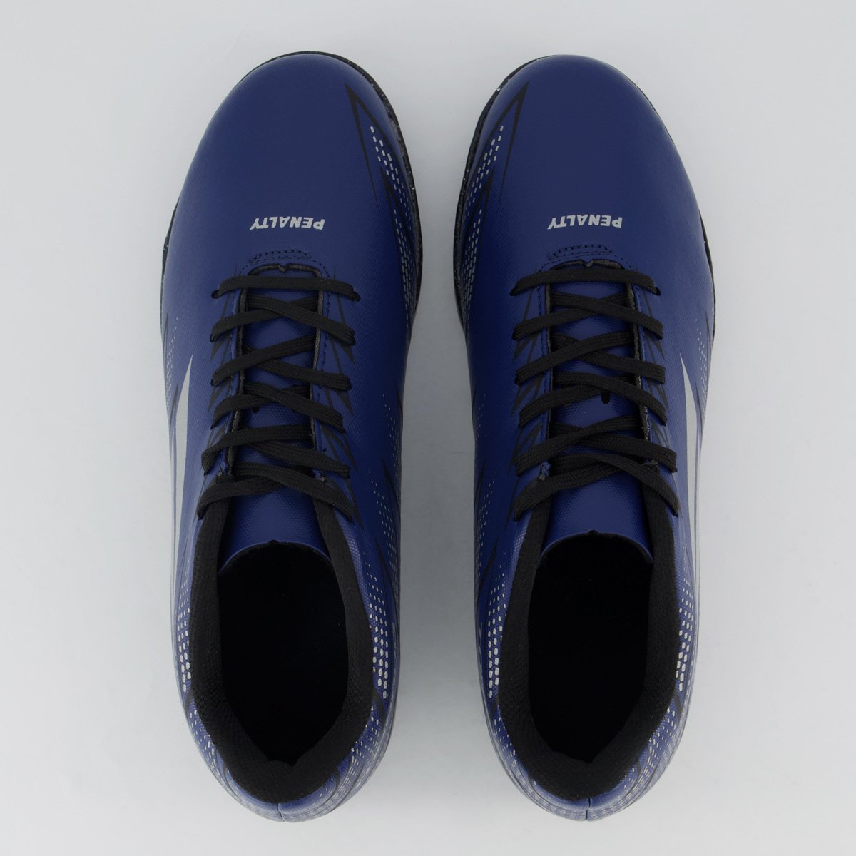 Chuteira Penalty Tornado Y-2 Society Azul Marinho e Preto Azul 4