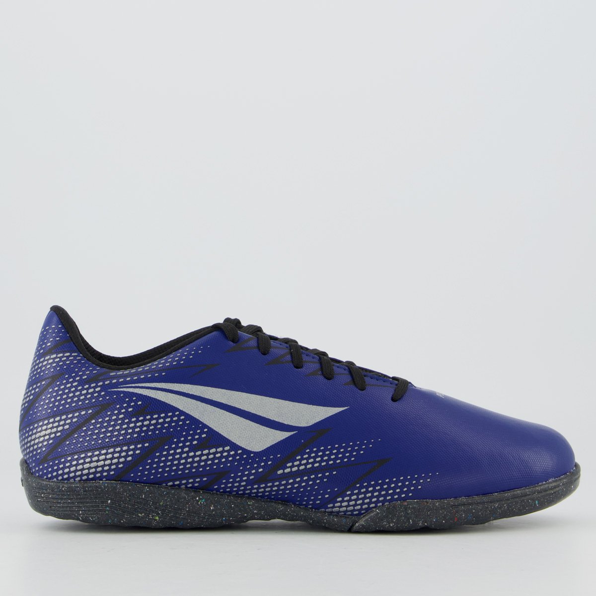 Chuteira Penalty Tornado Y-2 Futsal Azul Marinho e Preto