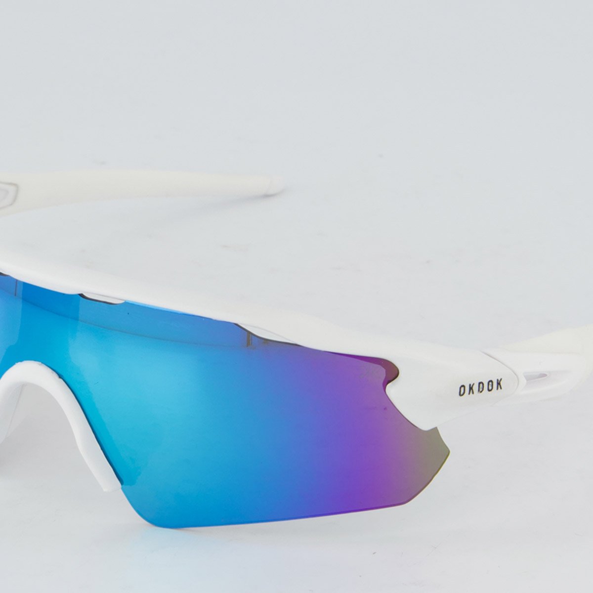 Óculos de Sol OkDok Fast Branco Branco 3
