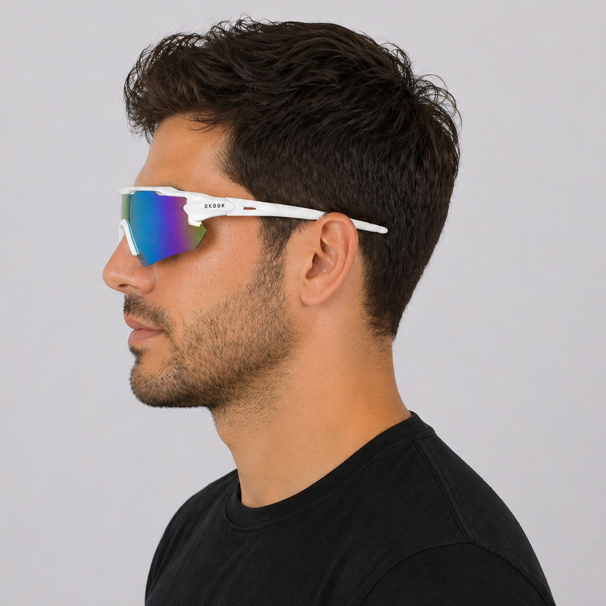 Óculos de Sol OkDok Fast Branco Branco 6