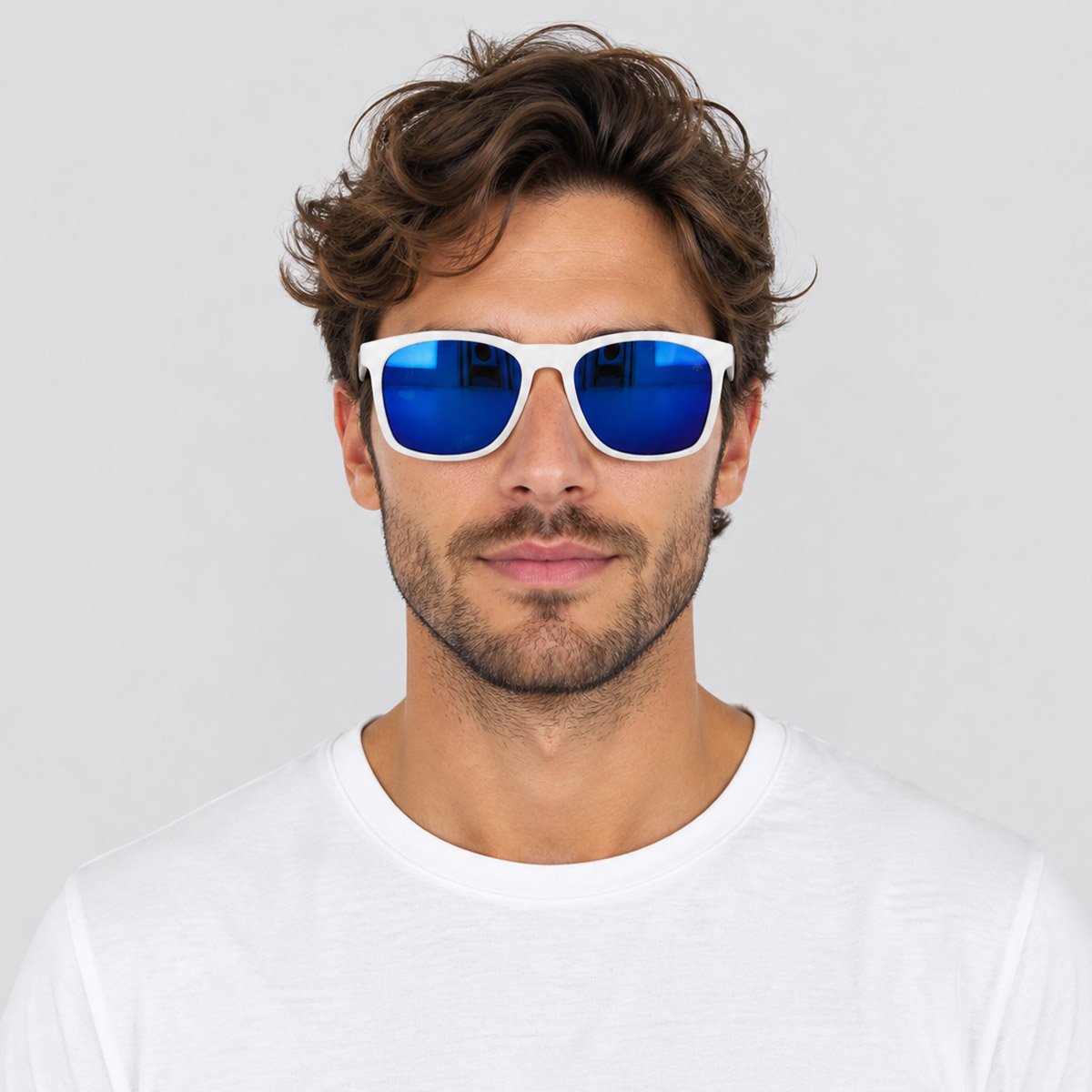 Óculos de Sol OkDok Find Branco Branco 5