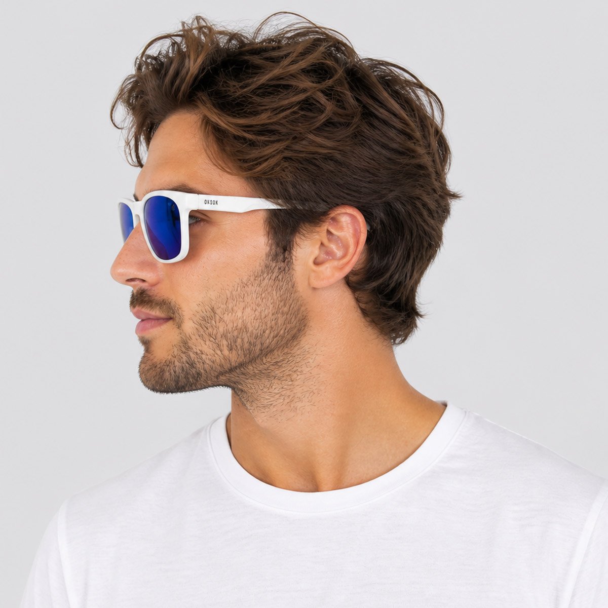 Óculos de Sol OkDok Find Branco Branco 6