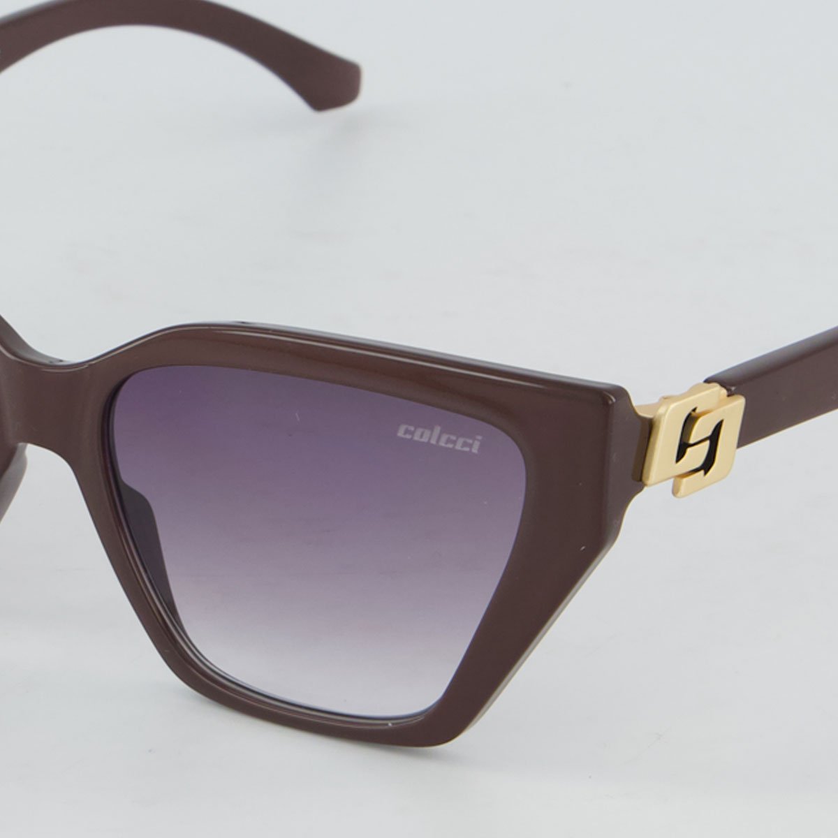 Óculos de Sol Colcci Miranda Marrom e Dourado Marrom 3