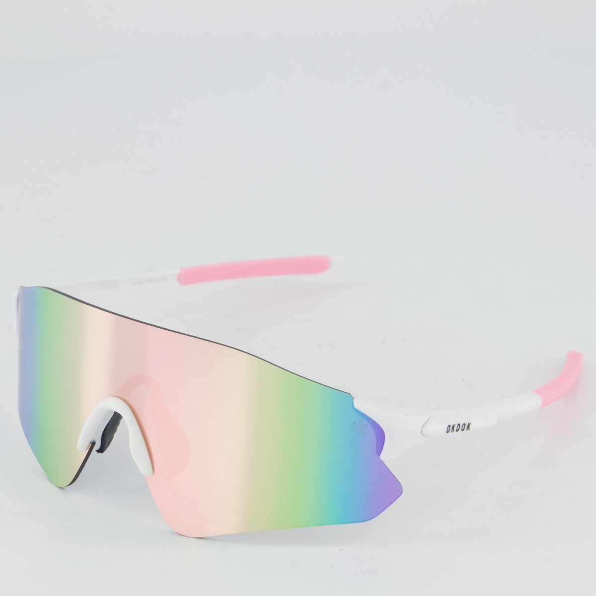 Óculos de Sol OkDok T-Vision Branco e Rosa