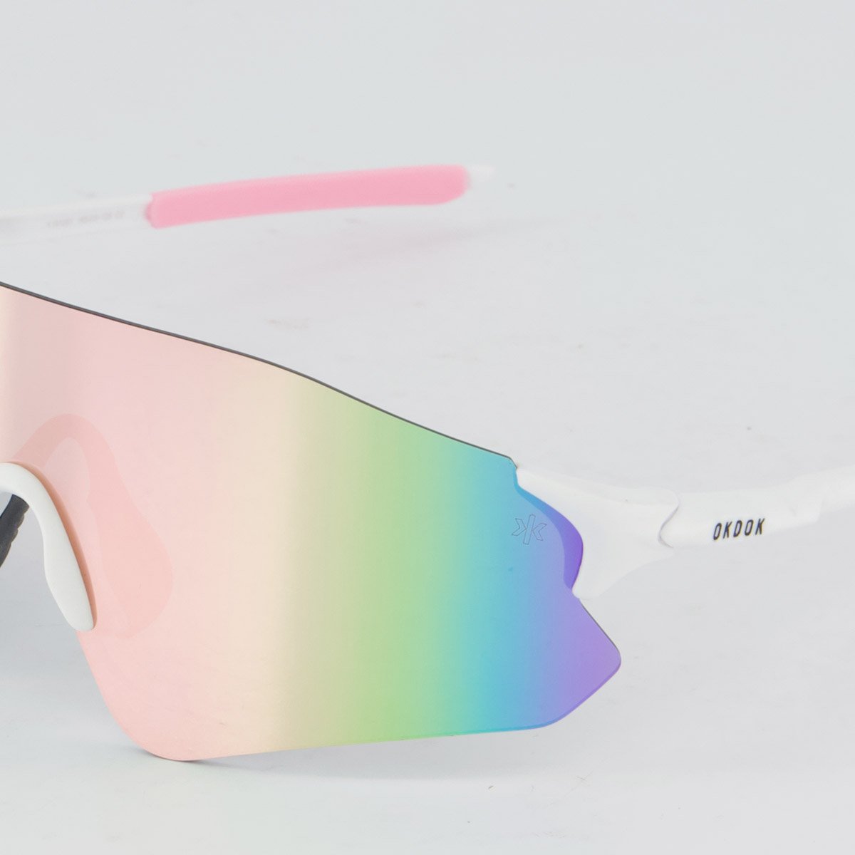 Óculos de Sol OkDok T-Vision Branco e Rosa Branco 3