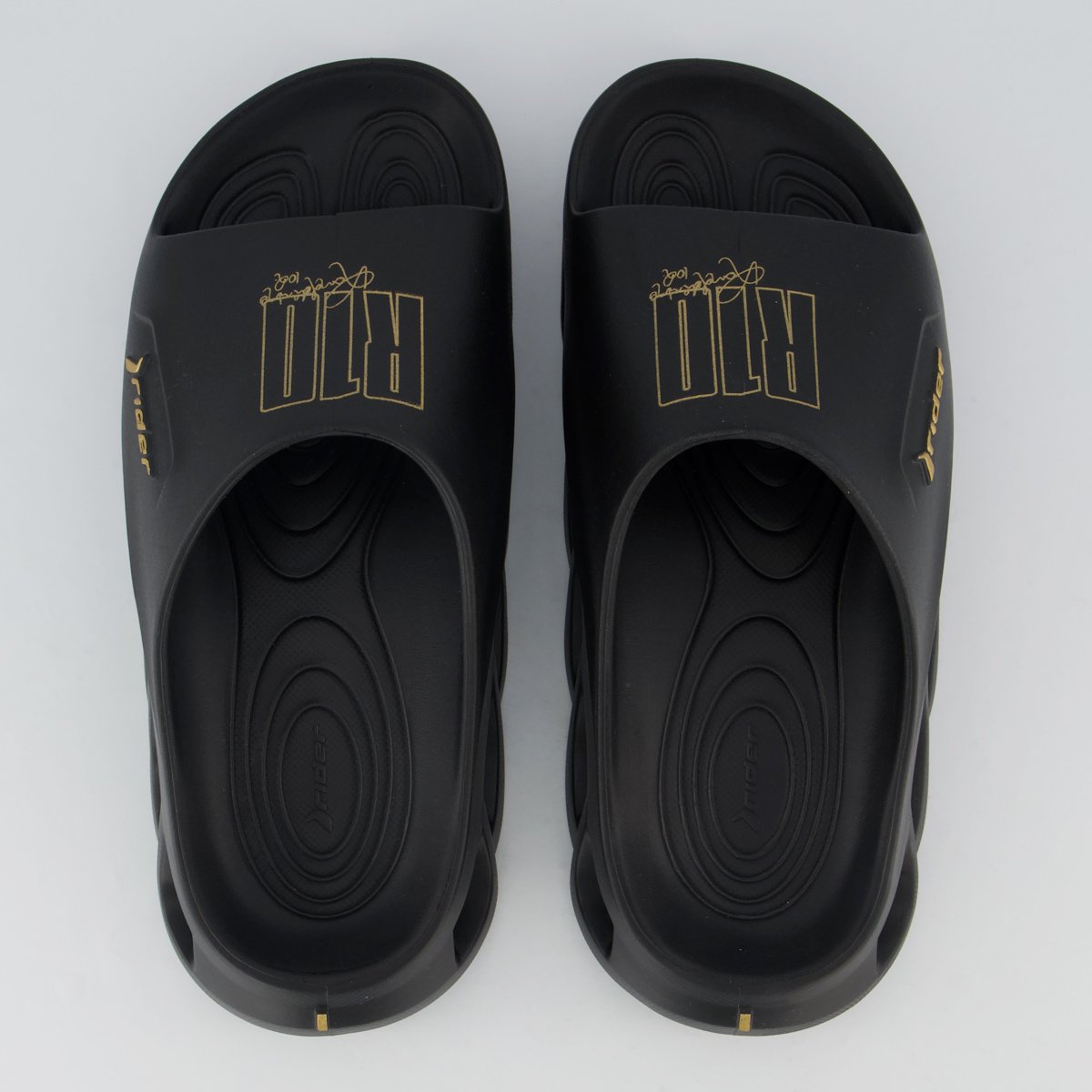 Chinelo Slide Rider Lite + R10 Preto
