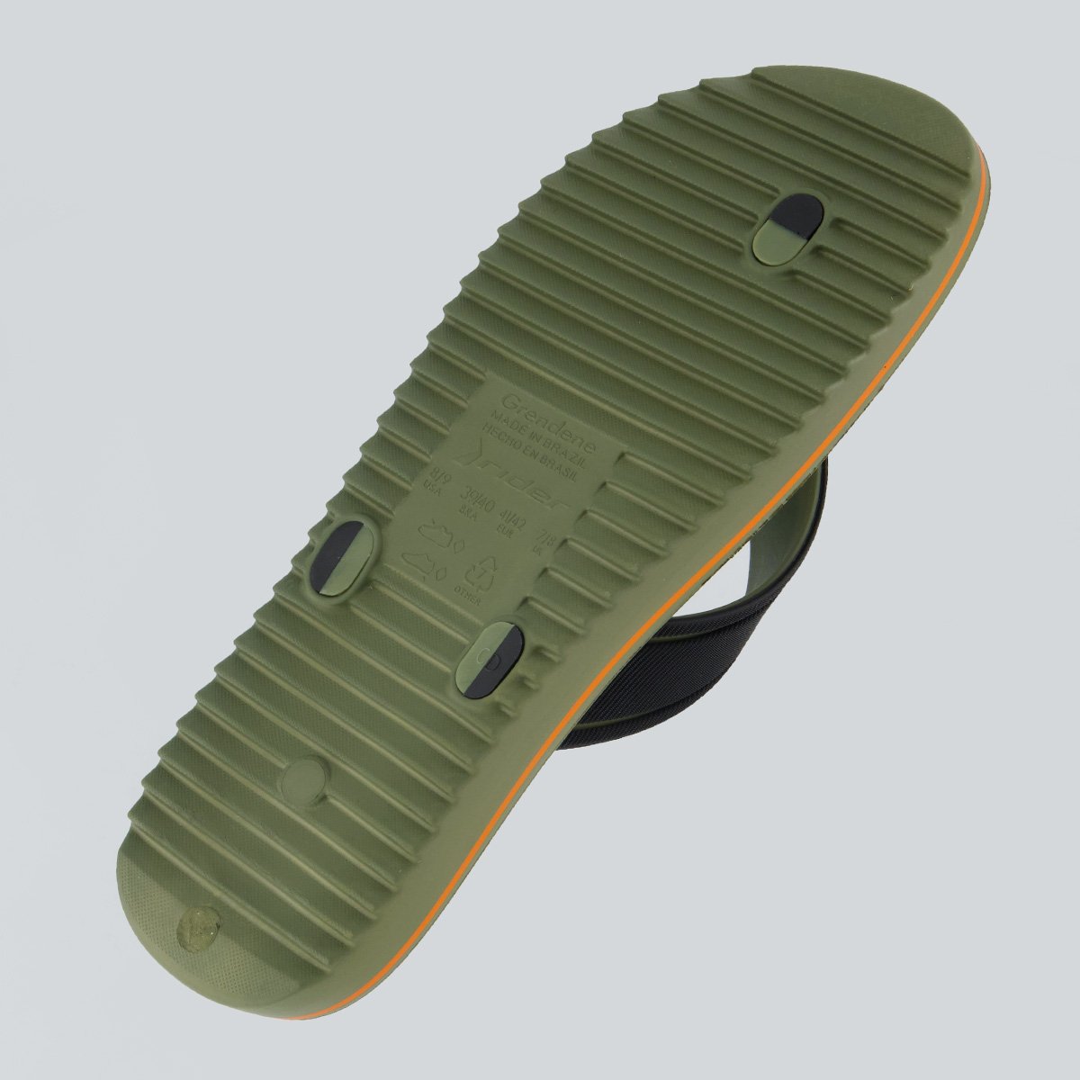 Chinelo Rider Trace Duo Verde Preto/Verde 5