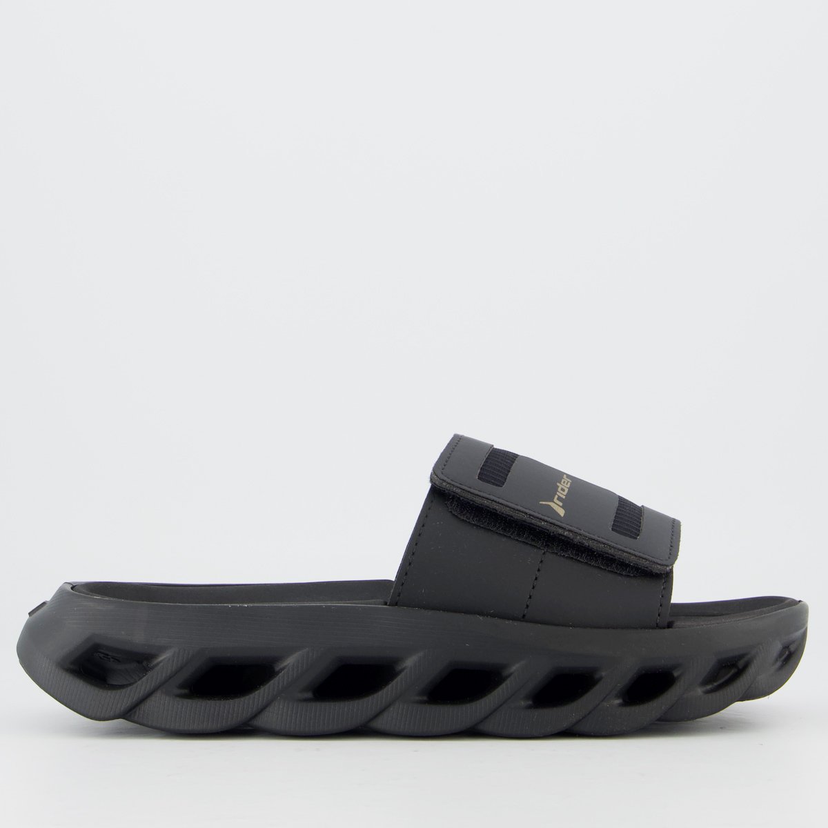 Chinelo Slide Rider R Power Preto Preto 2