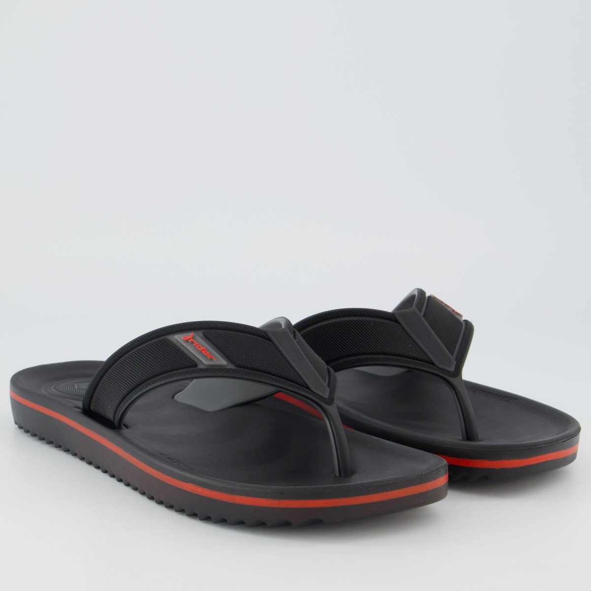 Chinelo Rider Trace Duo Preto Preto 3