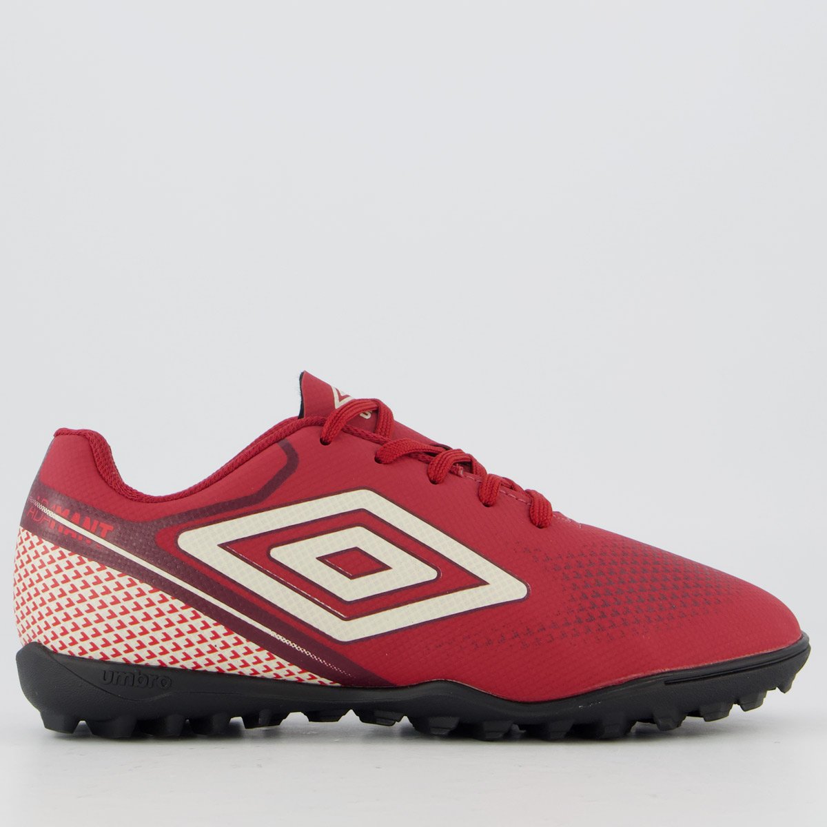 Chuteira Umbro Adamant Top Speed Society Juvenil Bordô