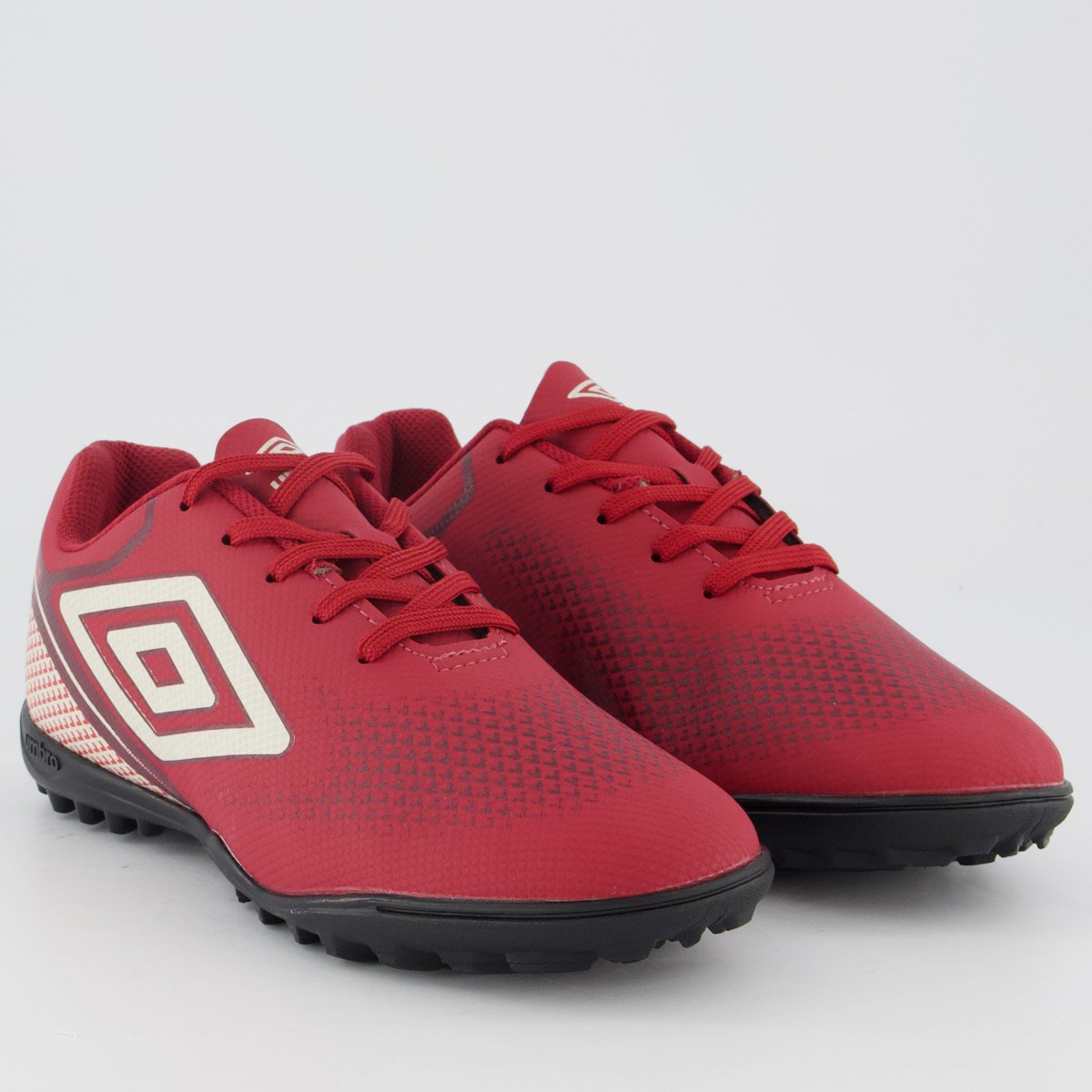 Chuteira Umbro Adamant Top Speed Society Juvenil Bordô Vermelho 2