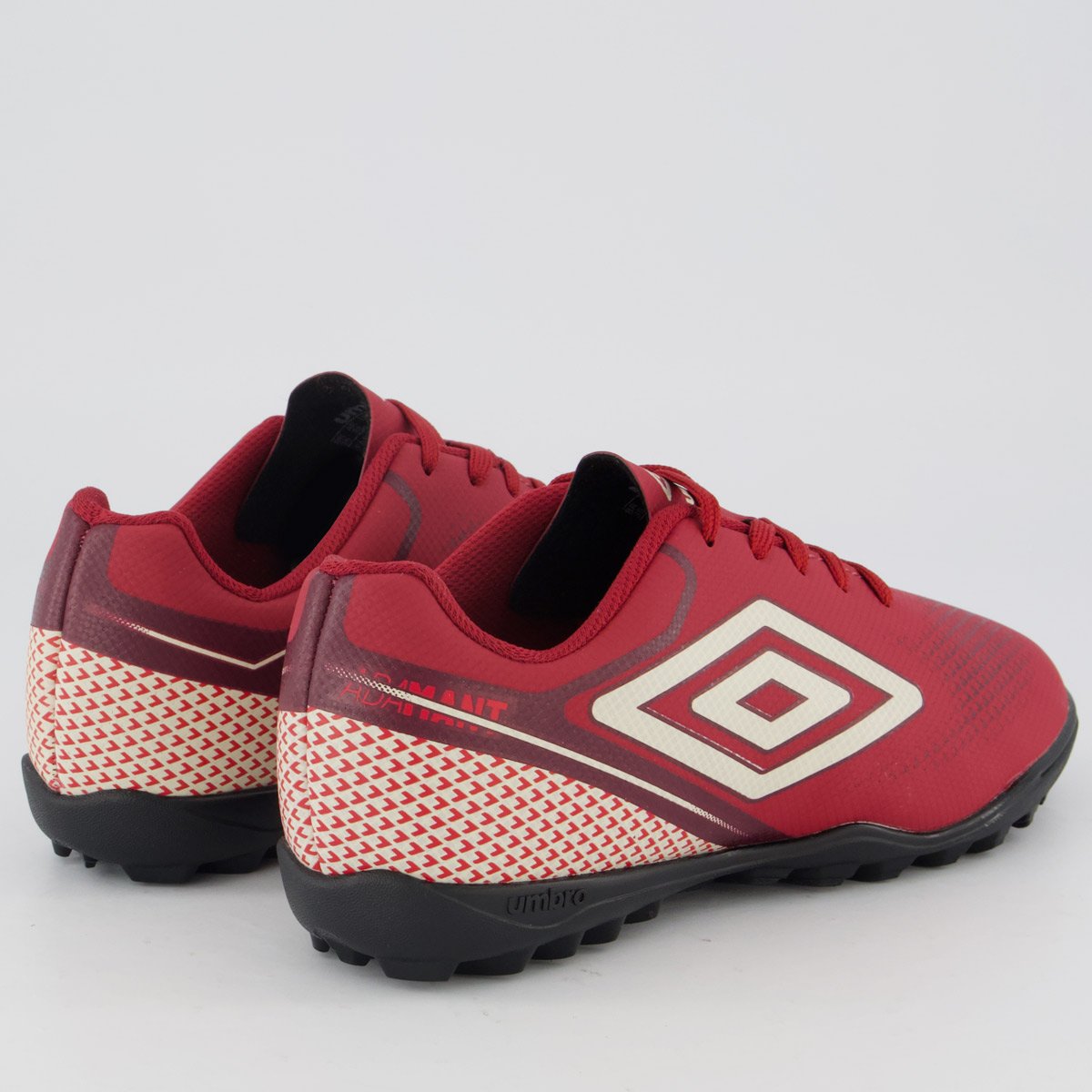 Chuteira Umbro Adamant Top Speed Society Juvenil Bordô Vermelho 3