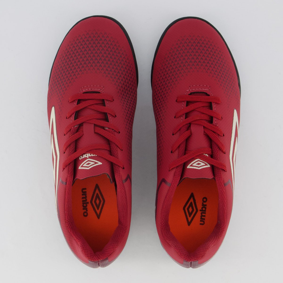 Chuteira Umbro Adamant Top Speed Society Juvenil Bordô Vermelho 4