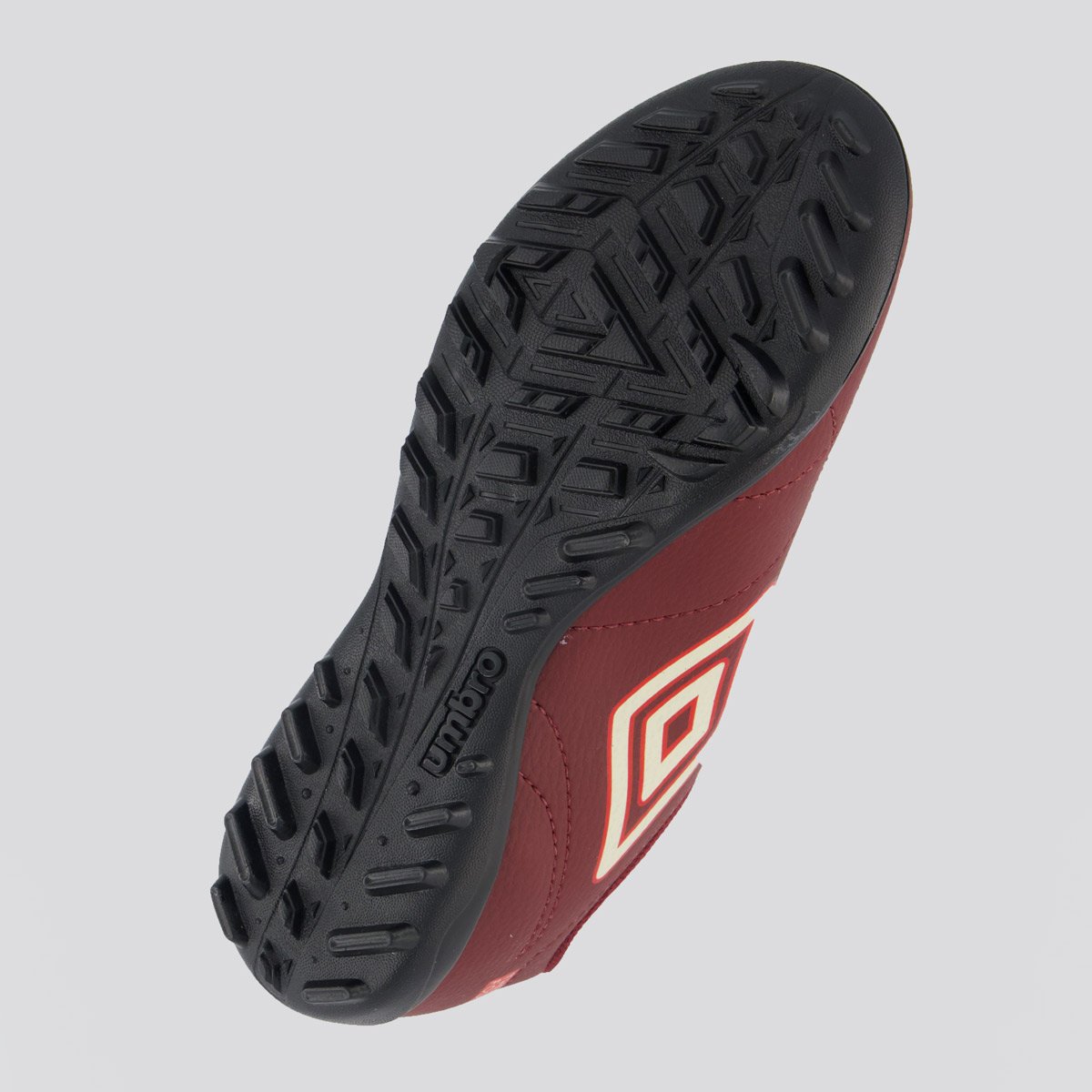Chuteira Umbro Class Footballer Juvenil Society Bordô e Branca Bordô 5
