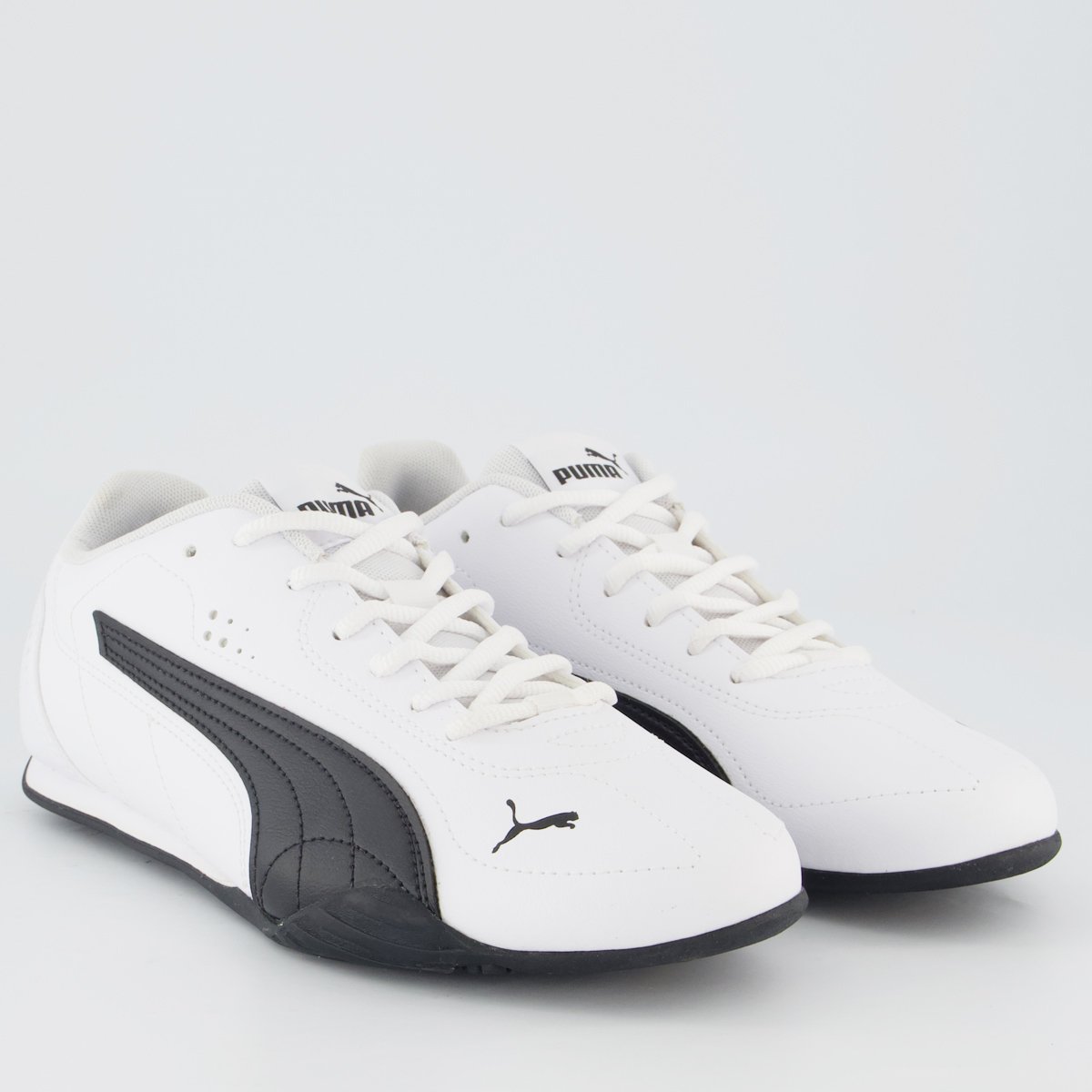 Tênis Puma Catch BDP Feminino Branco e Preto Branco 2