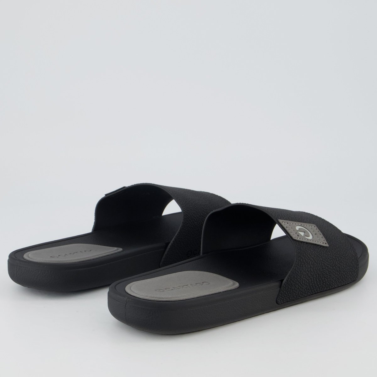 Chinelo Cartago Slide Dakar IV Preto Preto 4