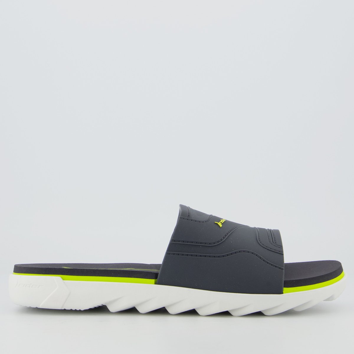 Chinelo Slide Rider RW Plus Cinza Azul Marinho 2