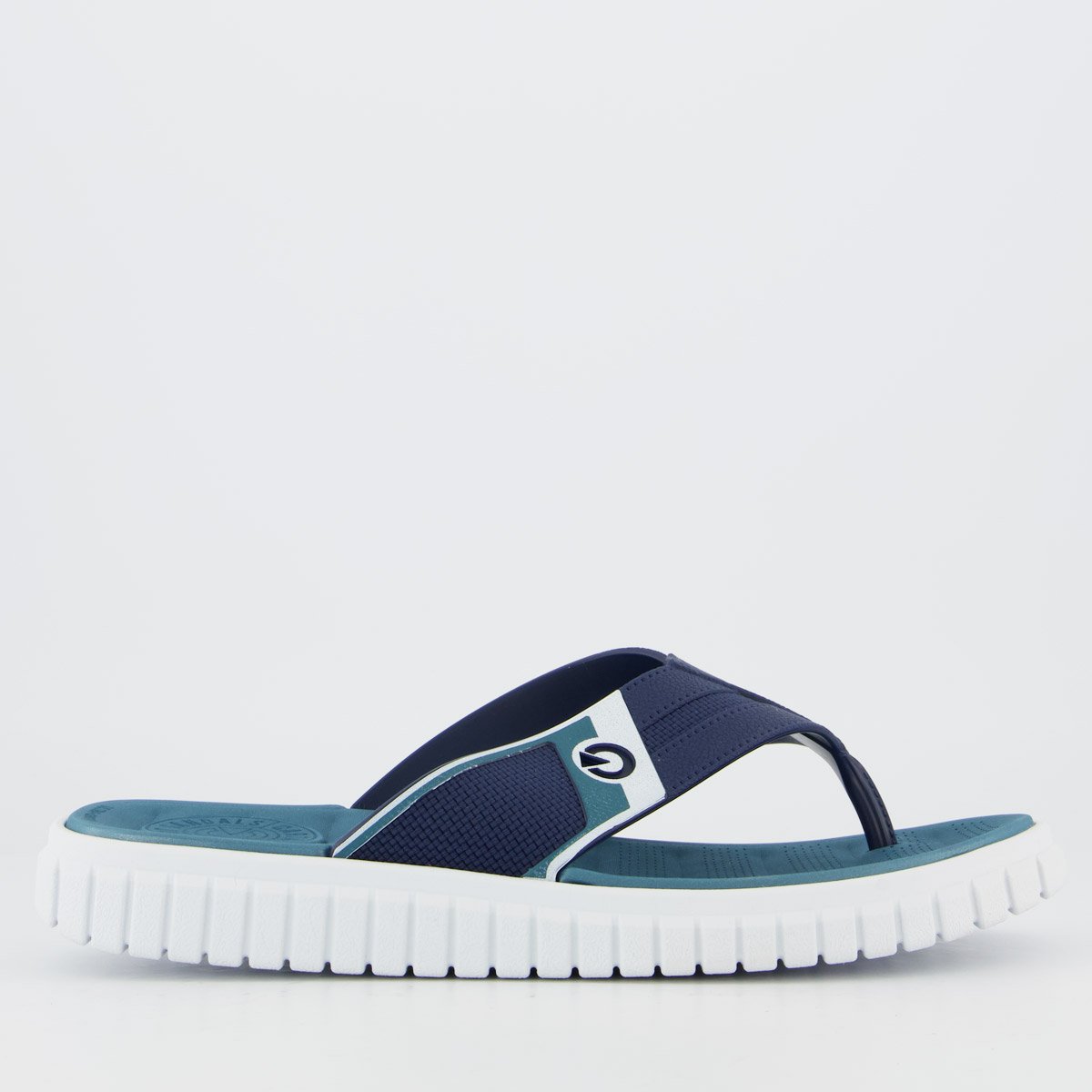 Chinelo Cartago Denver Ded Verde e Azul Azul 2