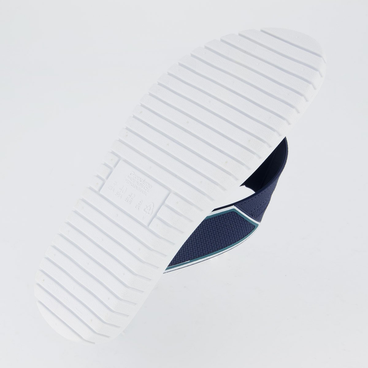 Chinelo Cartago Denver Ded Verde e Azul Azul 5