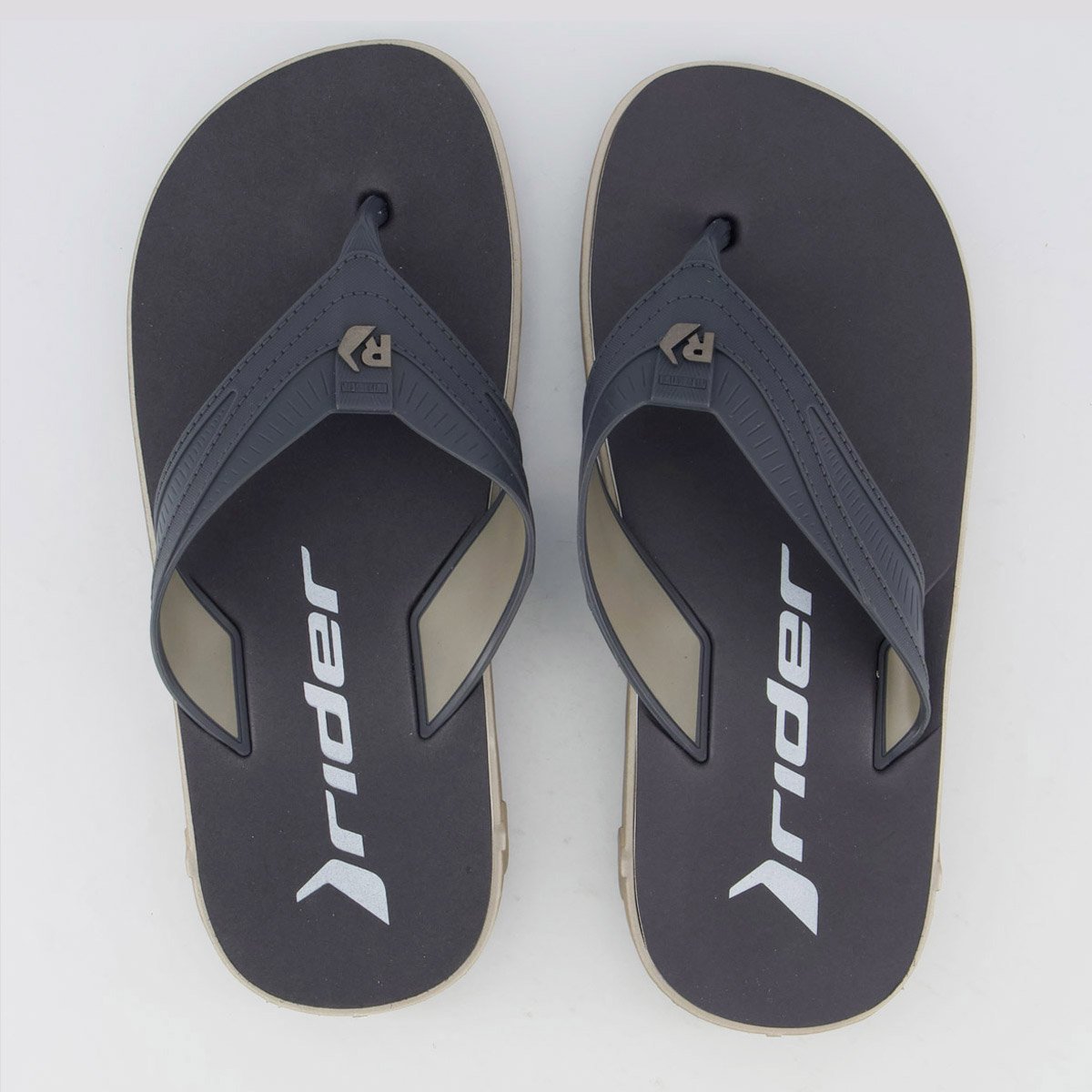 Chinelo Rider Rw Plus Cinza