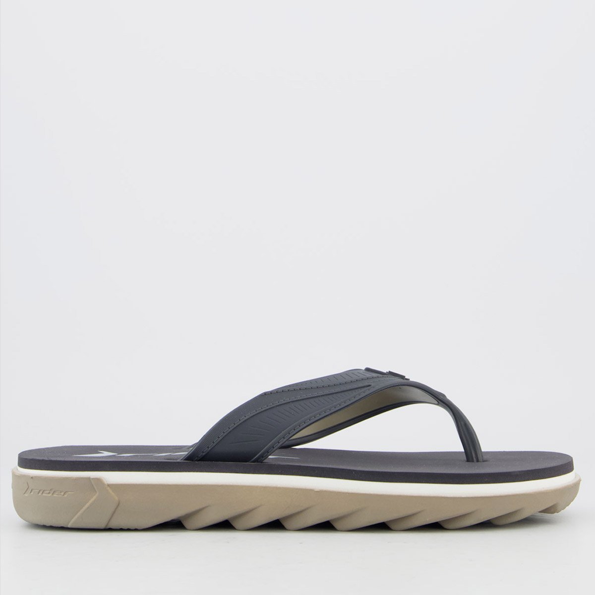 Chinelo Rider Rw Plus Cinza Azul Marinho 2