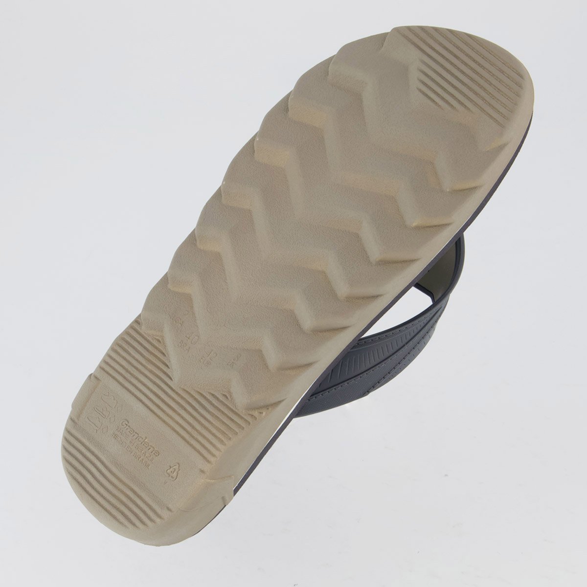 Chinelo Rider Rw Plus Cinza Azul Marinho 5