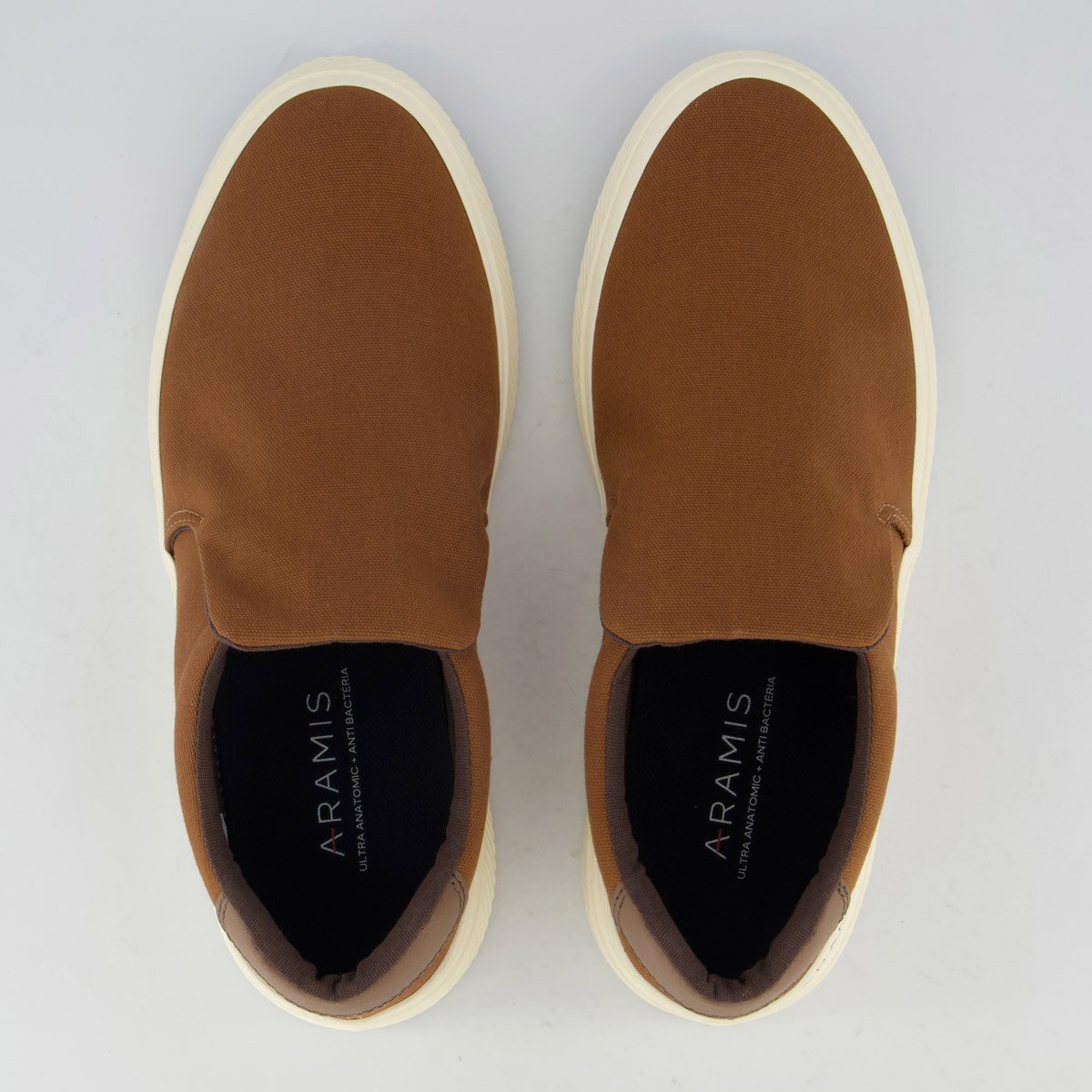 Tênis Aramis Daily Slip Canvas Marrom Marrom 4