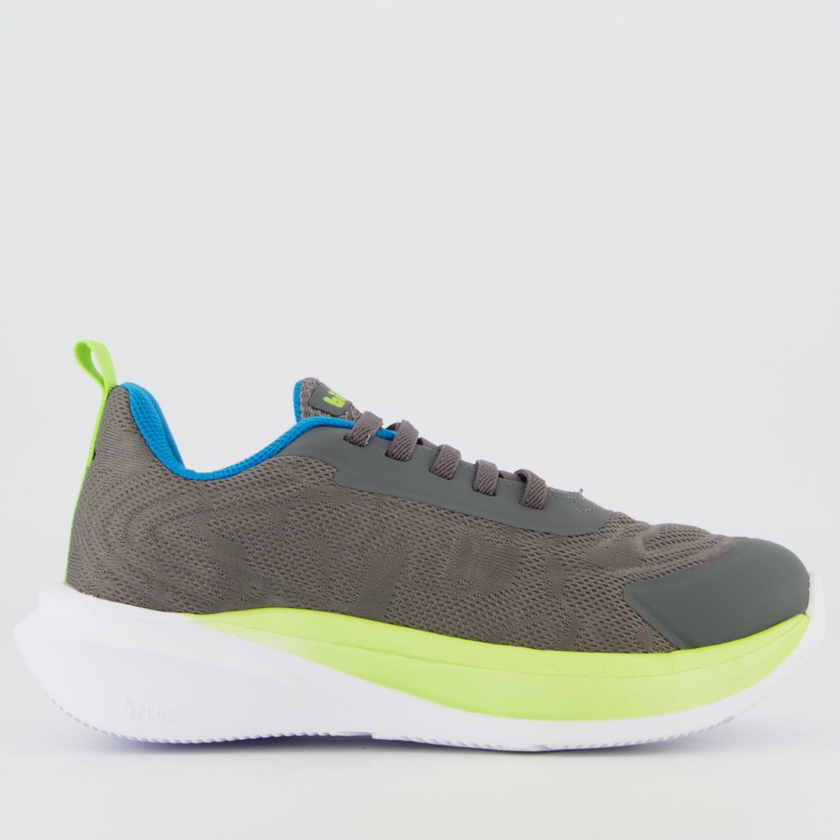 Tenis Bibi Volt 2.0 Tecido Cinza e Branco