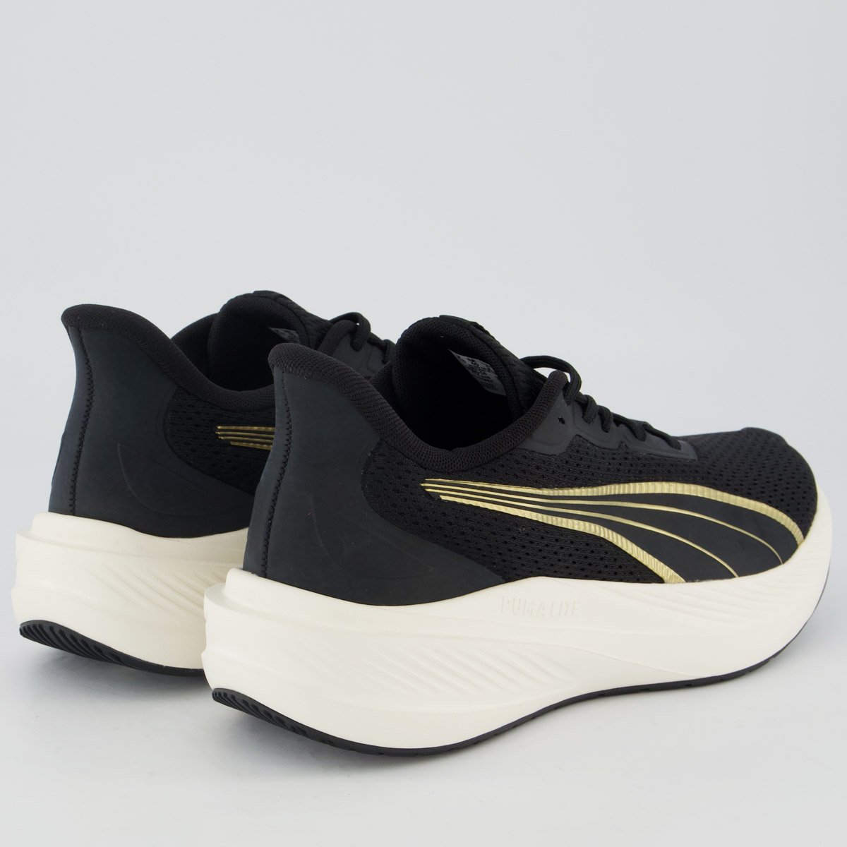Tênis Puma Dasher Lite Wns Bdp Feminino Preto e Dourado Preto 3