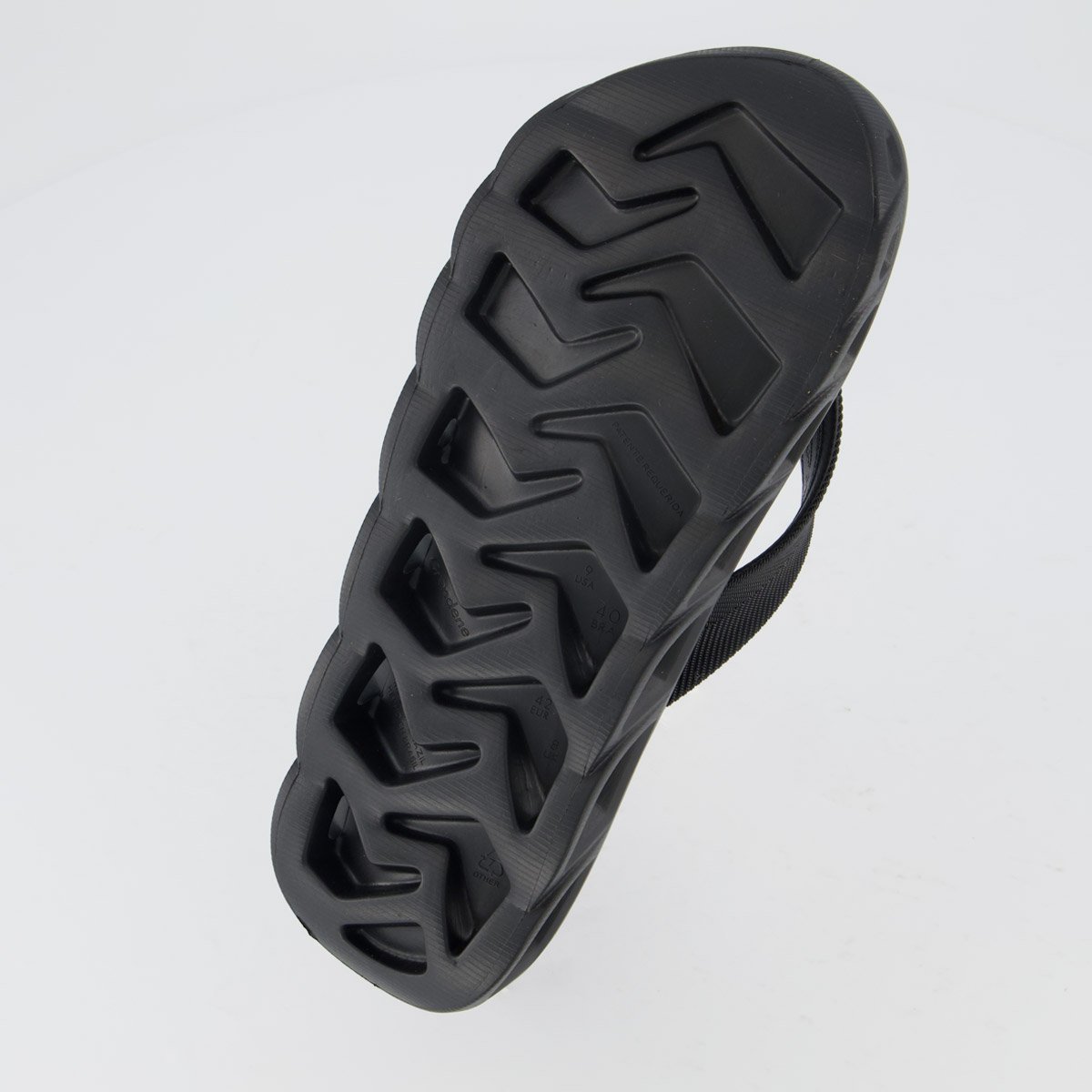 Chinelo Rider Power Low Preto Preto 5