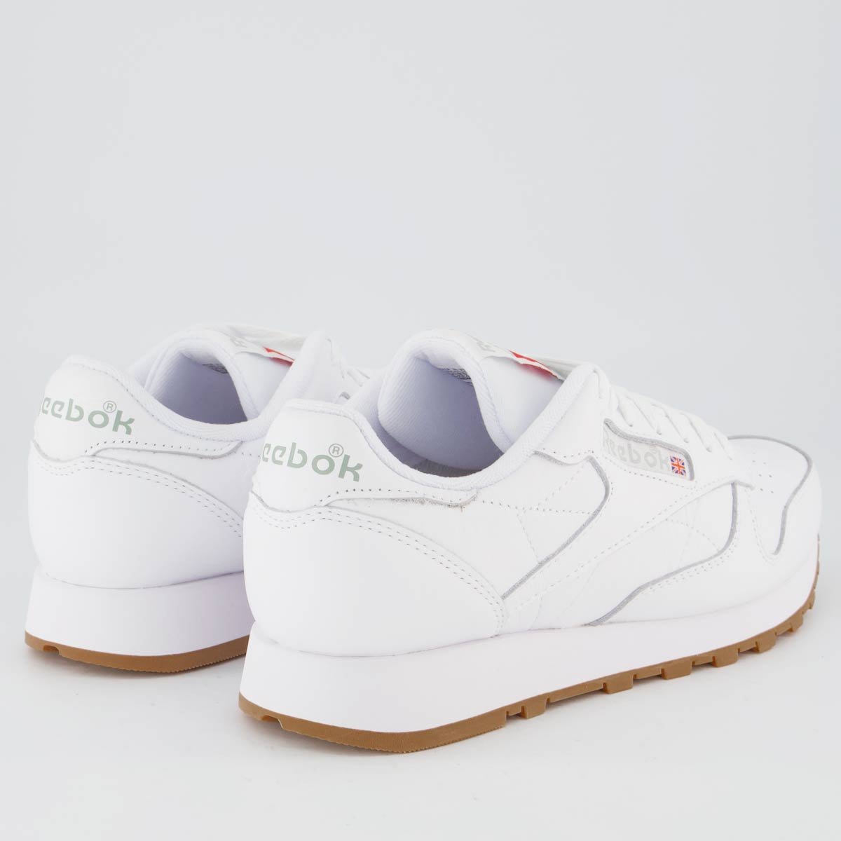 Tênis Reebok Classic Leatherteni Branco Branco 3