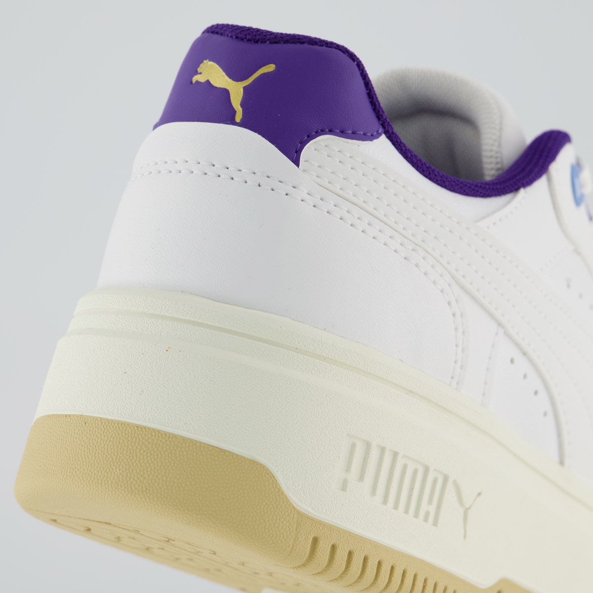 Tênis Puma Rebound Femme Low Bdp Feminino Branco e Bege Branco 6