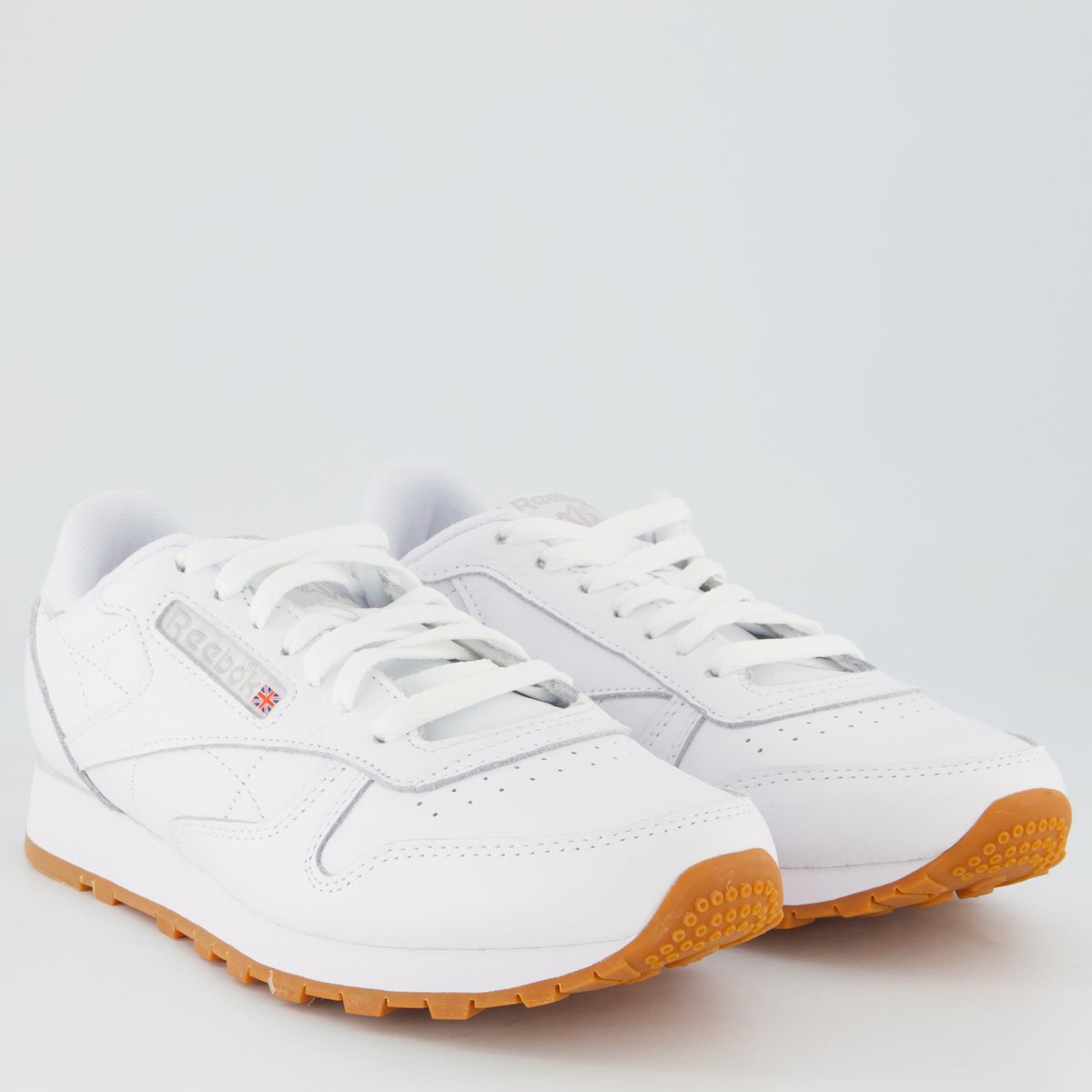 Tênis Reebok Classic Leatherteni Feminino Branco Branco 2
