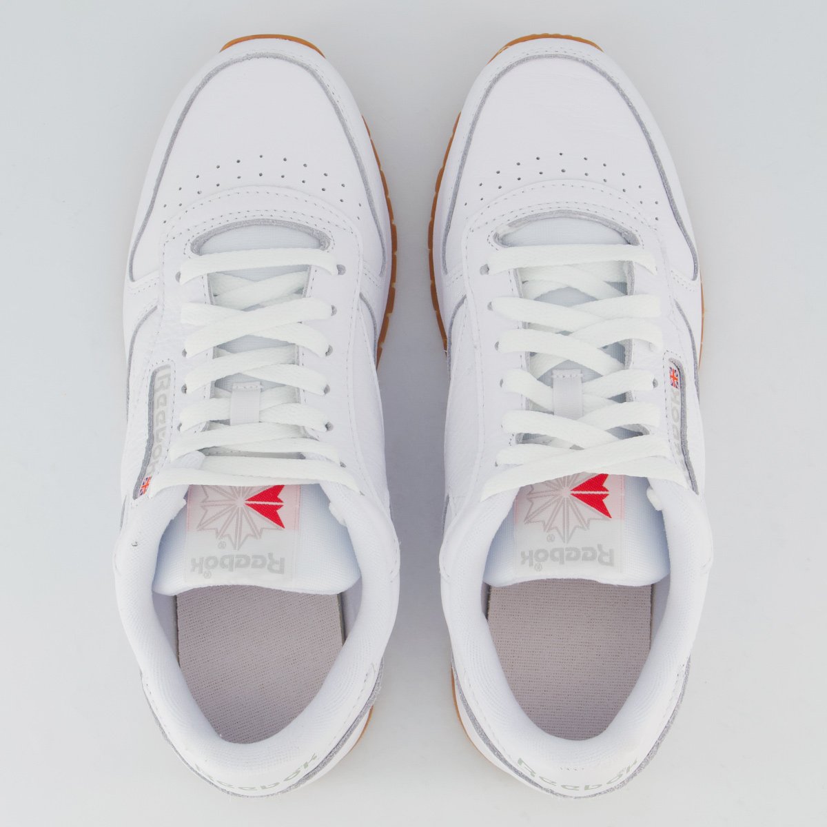 Tênis Reebok Classic Leatherteni Feminino Branco Branco 4